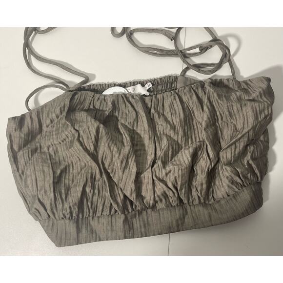 NEW ASTR the label 298385 Women Terra Bella Top  Mushroom - Size Medium - Picture 2 of 5